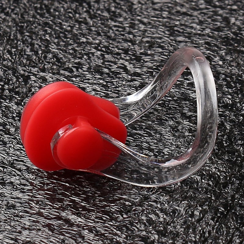 WODE 8 Pieces Silicone Swimming Nose Clip, Waterproof Silica Gel Surfing Nose Plug Protector Soft Latex Plugs for Kids and Adults (8 Colors) - Image 5